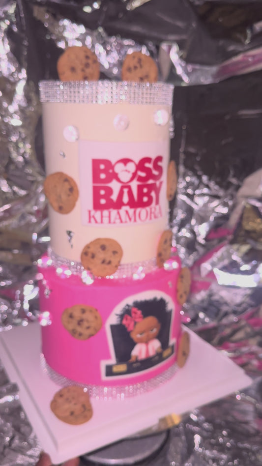 Two - Tier Custom Cake