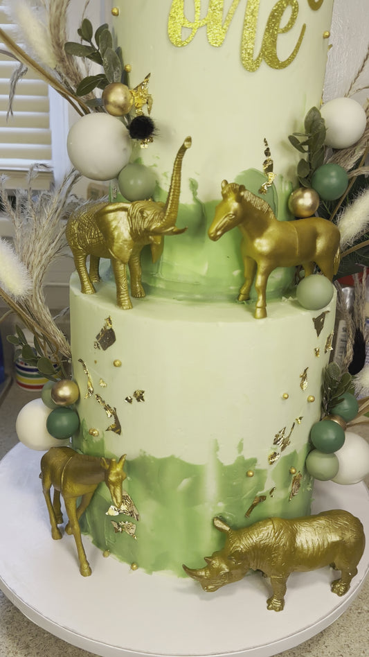 Two - Tier Custom Cake